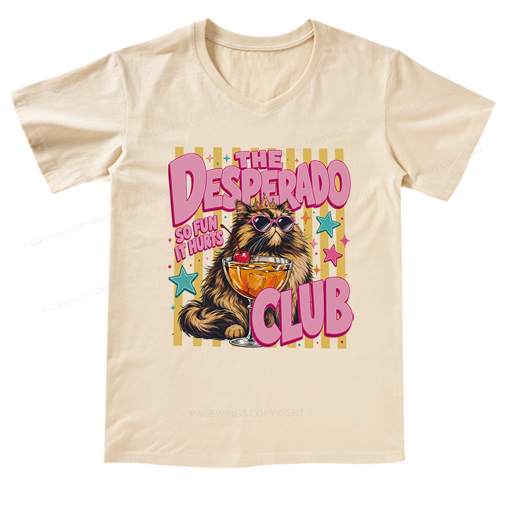 Pagewings Desperado Club V-neck T-shirt
