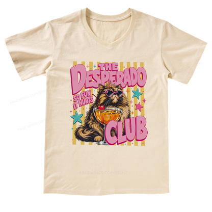 Pagewings Desperado Club V-neck T-shirt