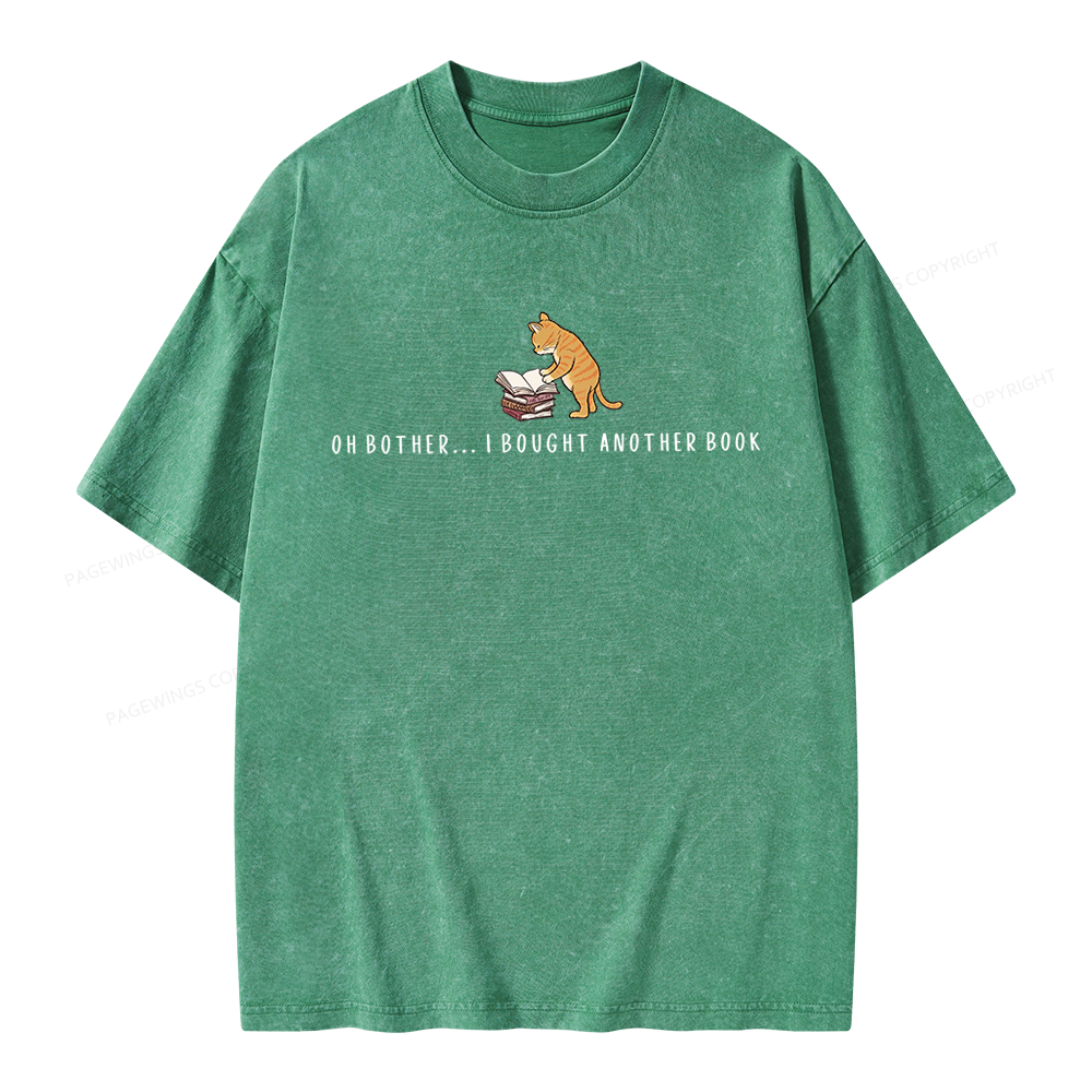 Pagewings Funny Book Unisex Washed T-shirt