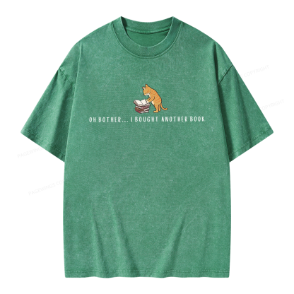Pagewings Funny Book Unisex Washed T-shirt
