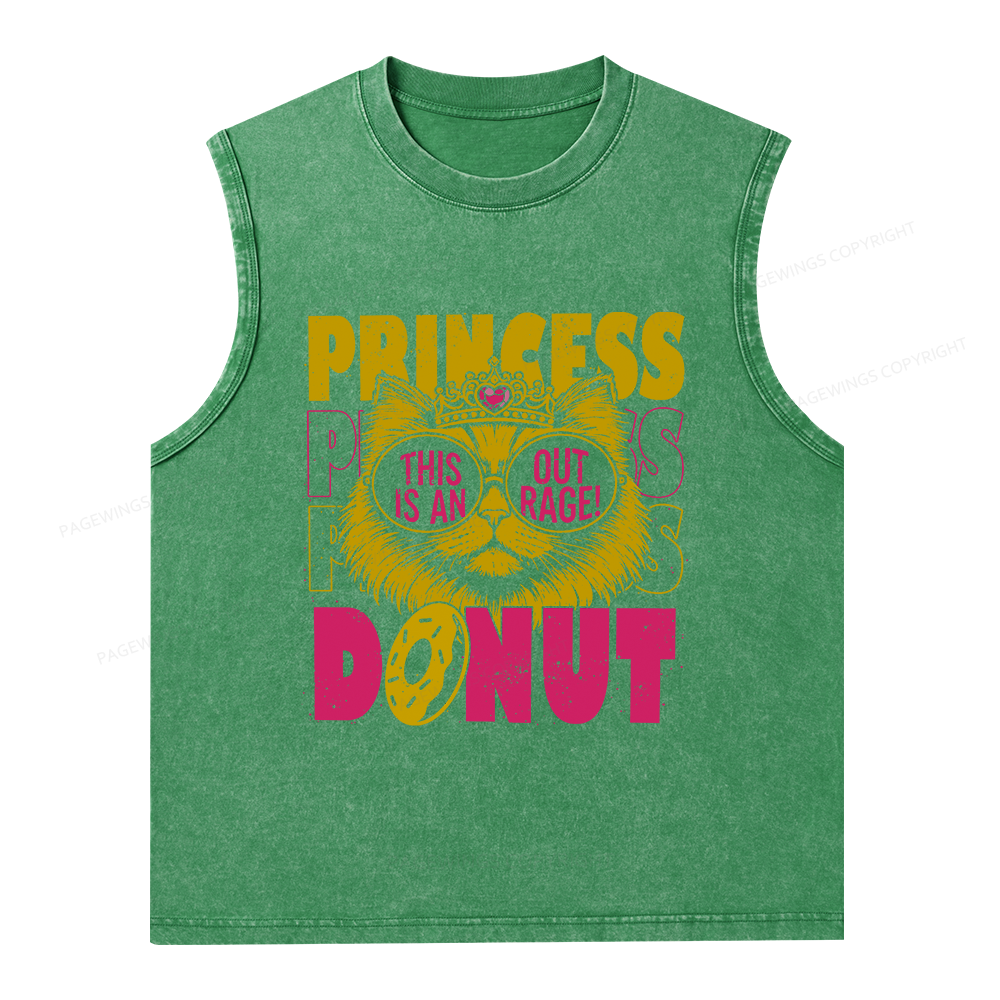 Pagewings This Is An Outrage  Unisex Washed Tank Top