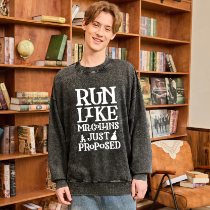 Pagewings Love Book Fan Unisex Washed Sweatshirt