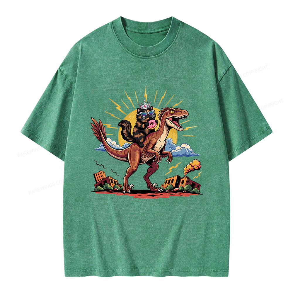 Pagewings Sci Fi Bookish Unisex Washed T-shirt