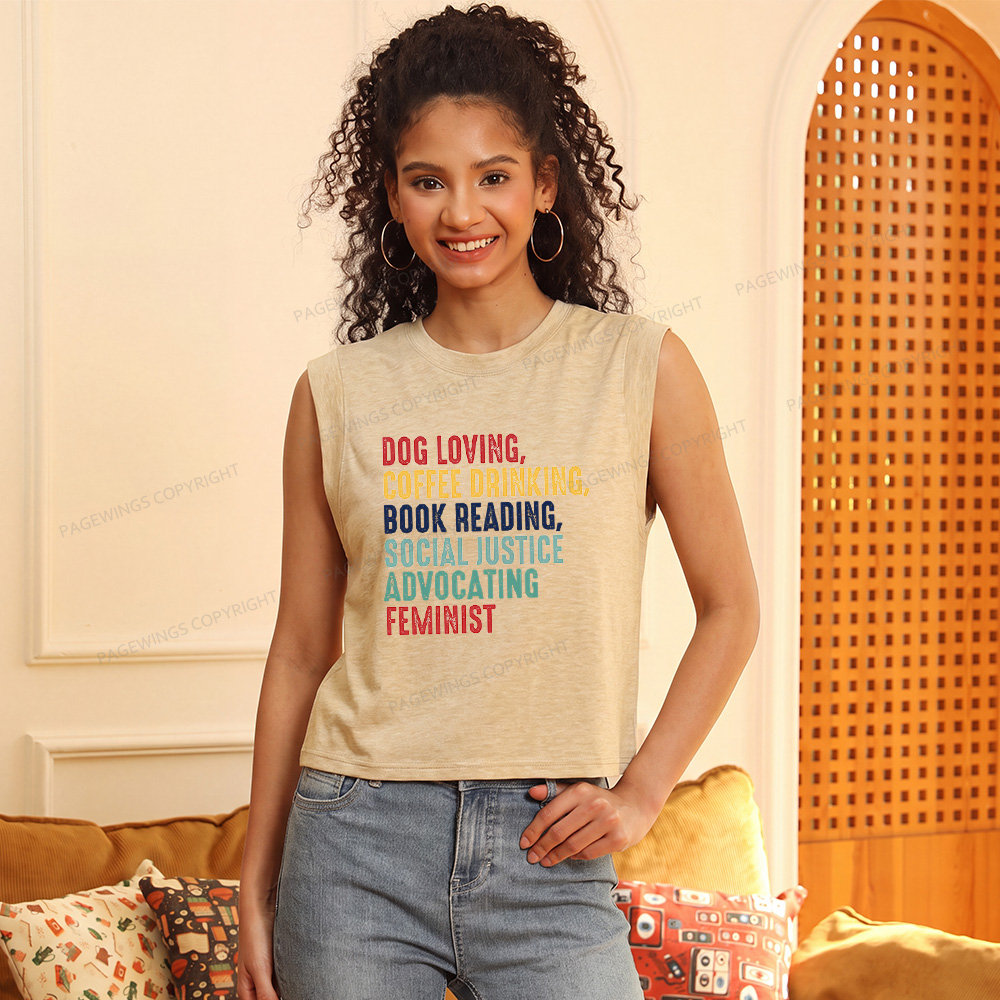 Pagewing Coffee Drinking Book Reading16112 Bookish Women's Heather Tank Top