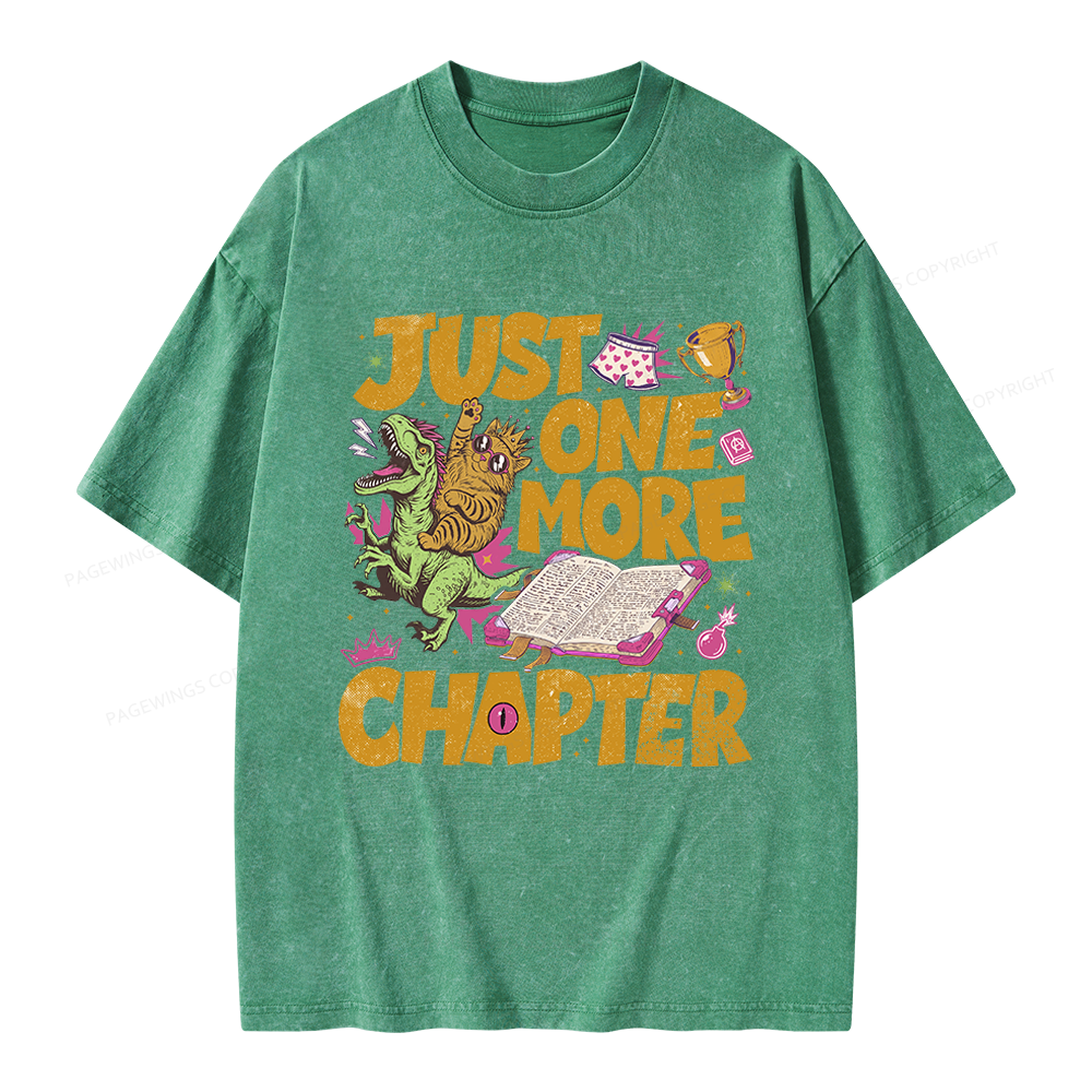 Pagewings Sci Fi Bookish Unisex Washed T-shirt