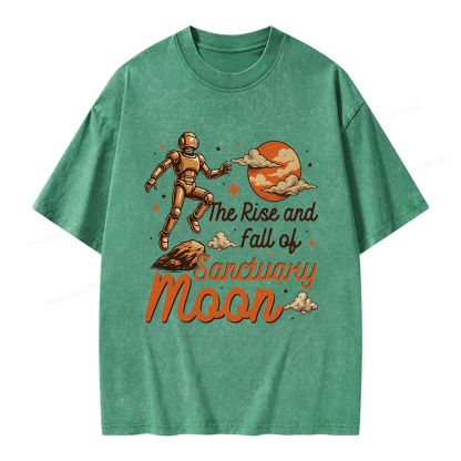 Pagewings Sci Fi Bookish Unisex Washed T-shirt