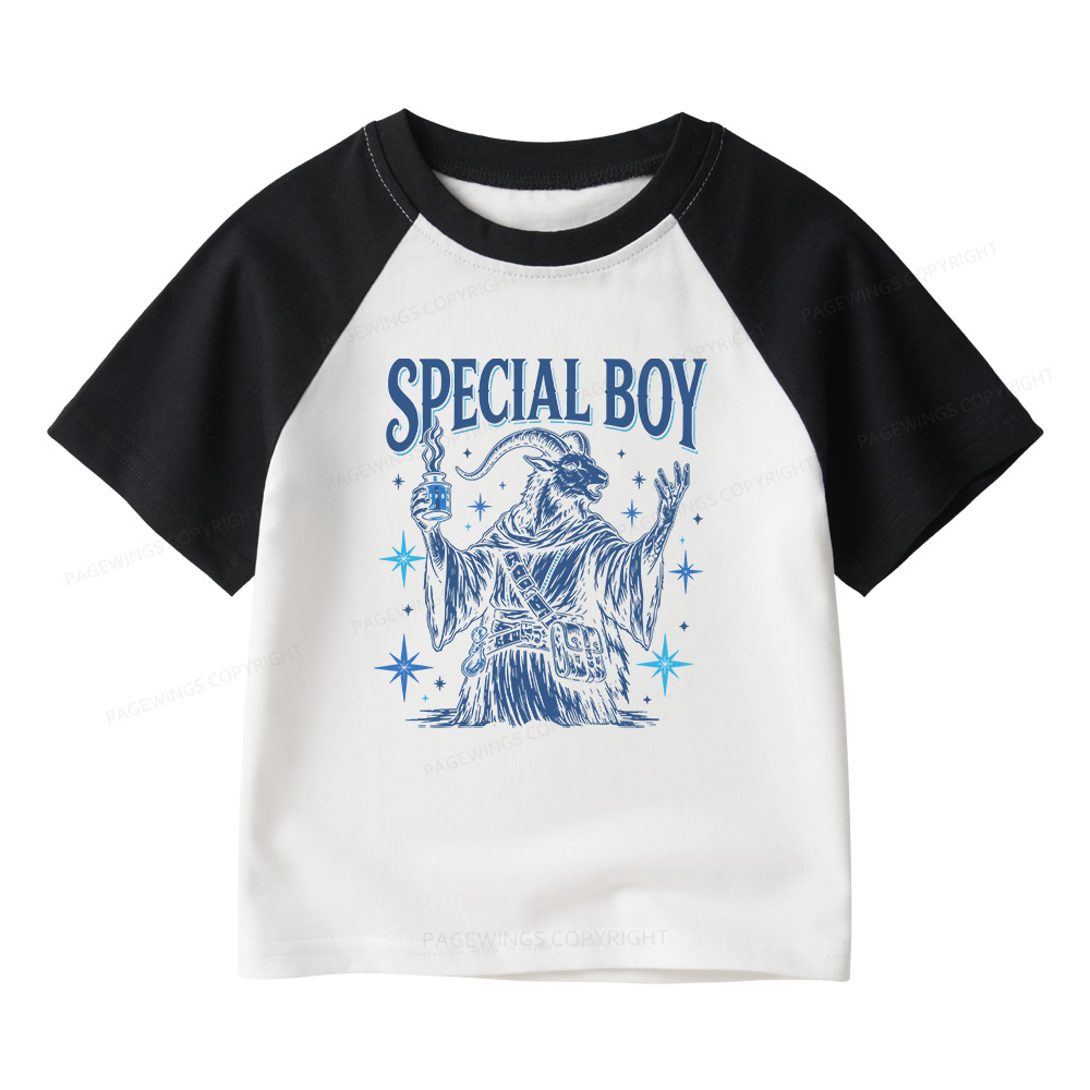 Pagewings Sci Fi Bookish16416 Kids Raglan T-shirt
