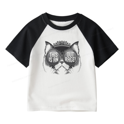 Pagewings Sci Fi Bookish16430 Kids Raglan T-shirt