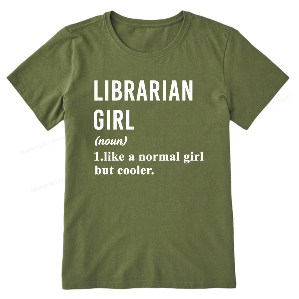Pagewings Librarian Girl Unisex Classic T-shirt