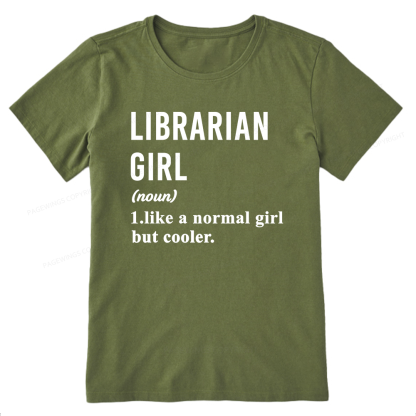 Pagewings Librarian Girl Unisex Classic T-shirt
