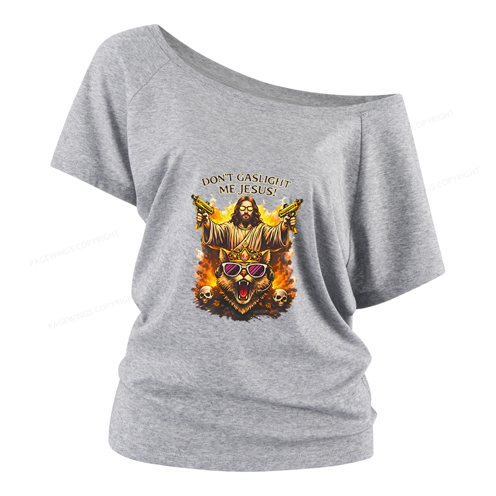 Pagewings Sci‑Fi Nerd Women Off Shoulder T-shirts