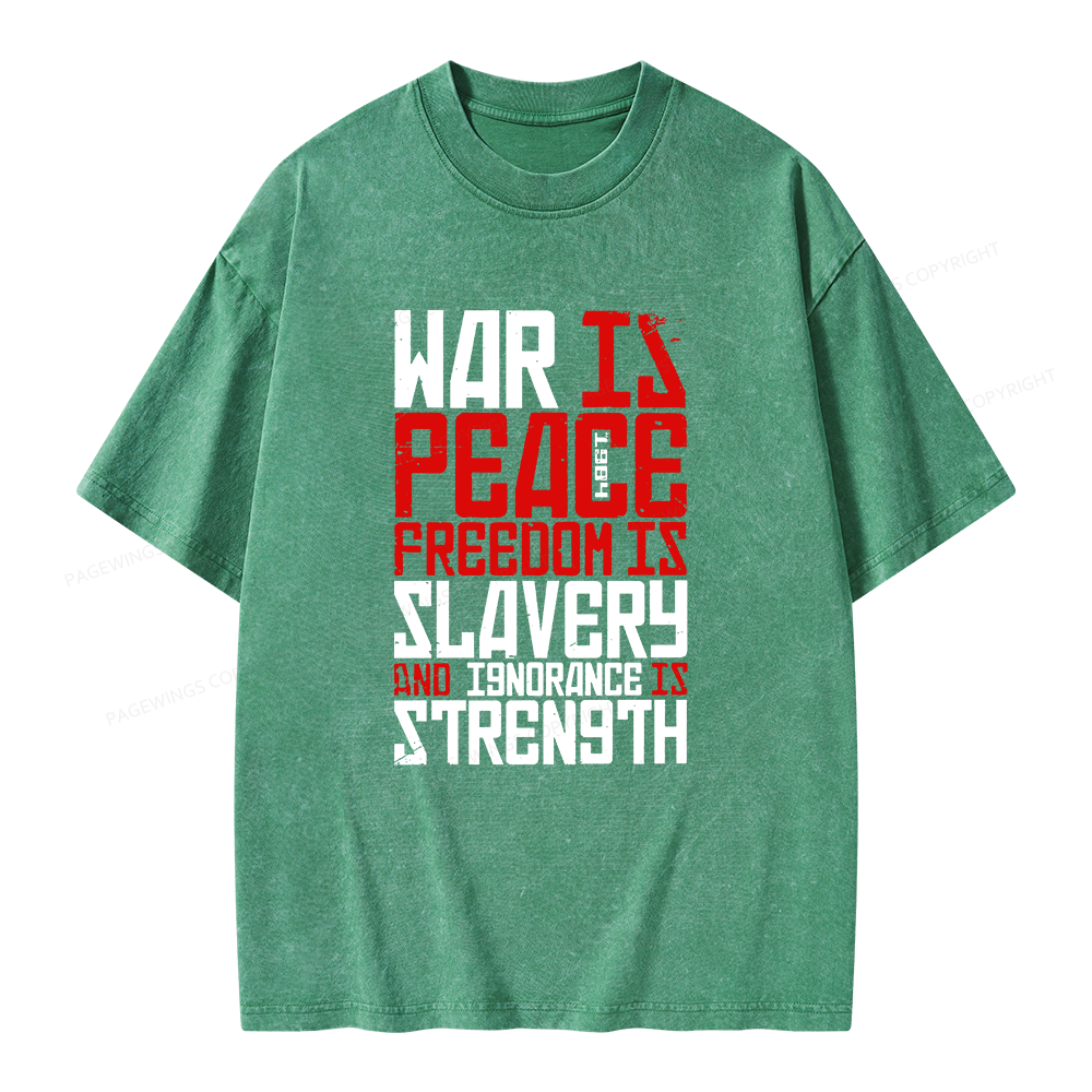 Pagewings Dystopian Lover Unisex Washed T-shirt