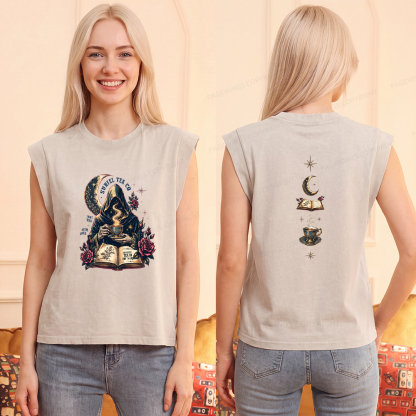 Pagewings Fantasy Reader Women's Washed Tank Top
