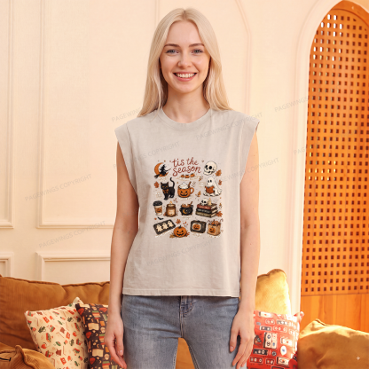 Pagewings Tis The Season Women's Washed Tank Top