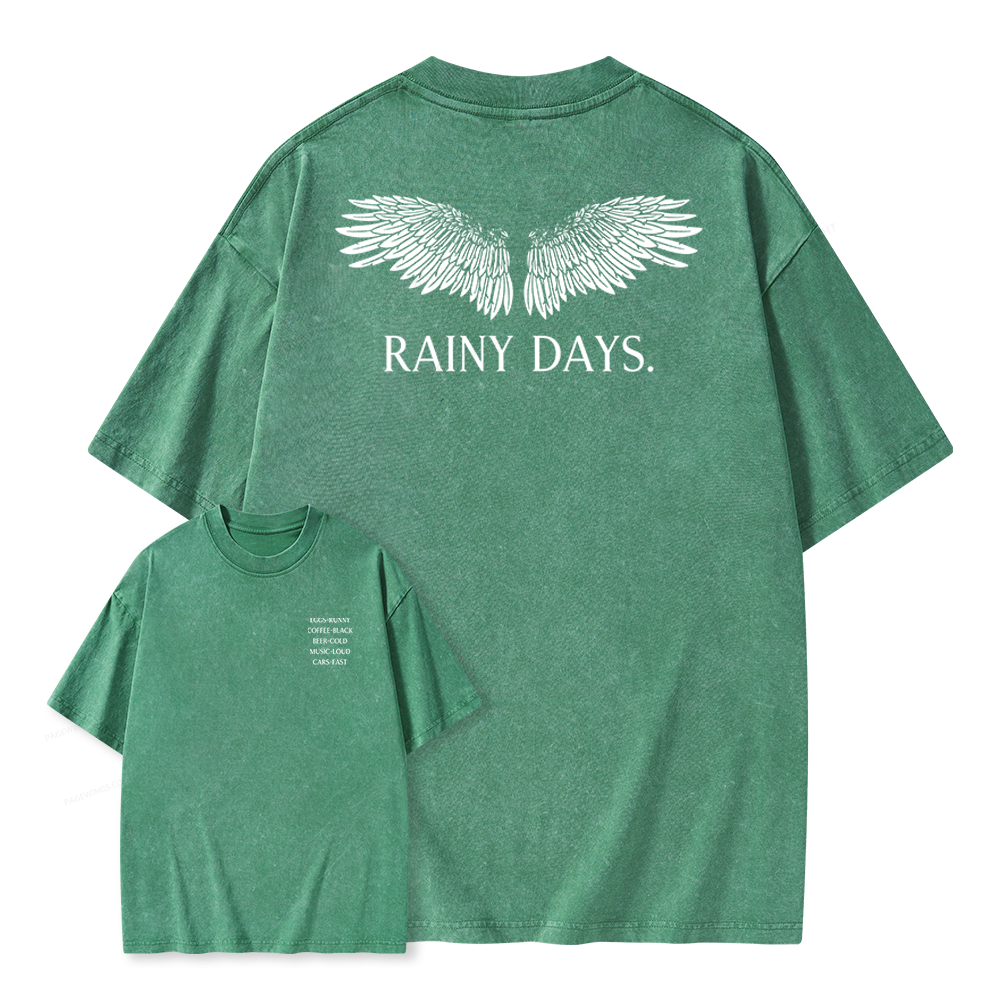 Pagewings Romance Literature Nerd Unisex Washed T-shirt