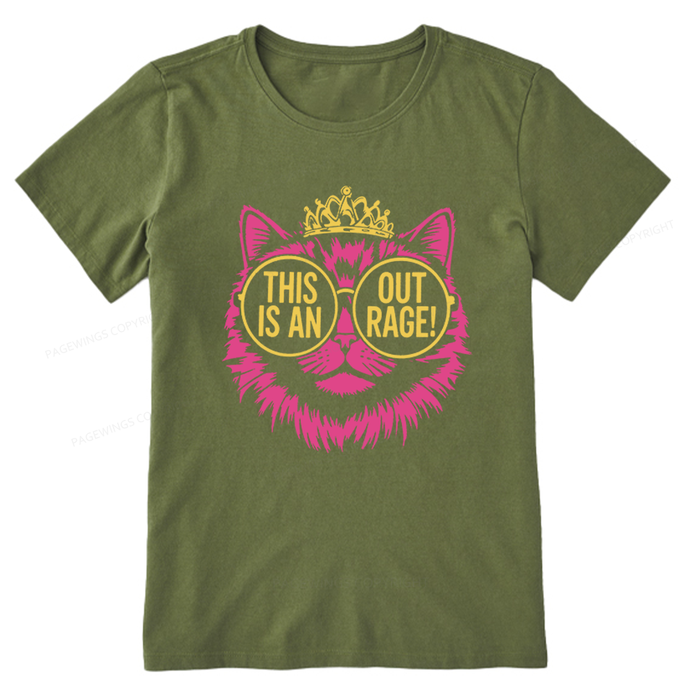 Pagewings This is an Outrage Unisex Classic T-shirt