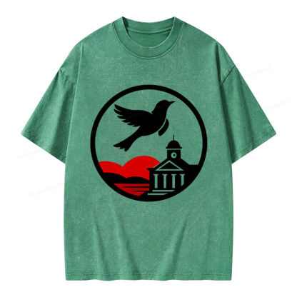 Pagewings Literature Lovers Unisex Washed T-shirt