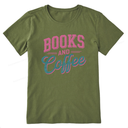 Pagewings Books And Coffee Unisex Classic T-shirt