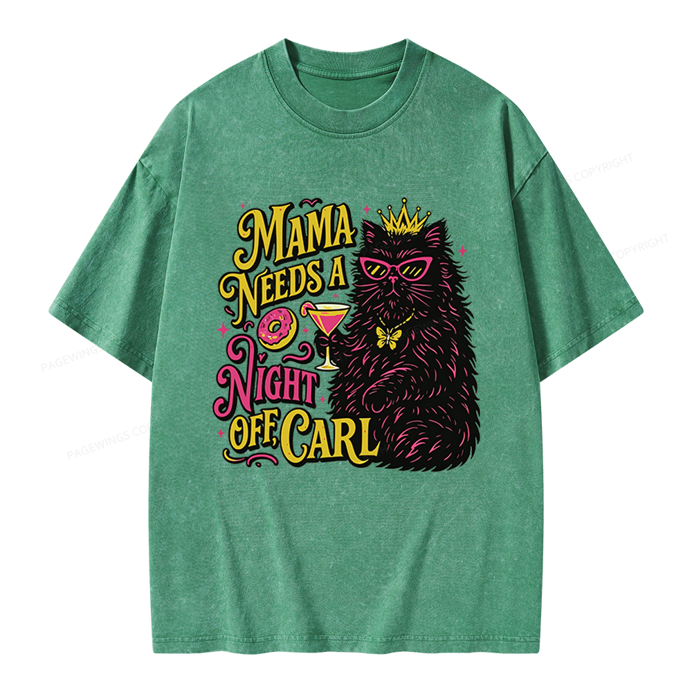 Pagewings Princess Donut Unisex Washed T-shirt