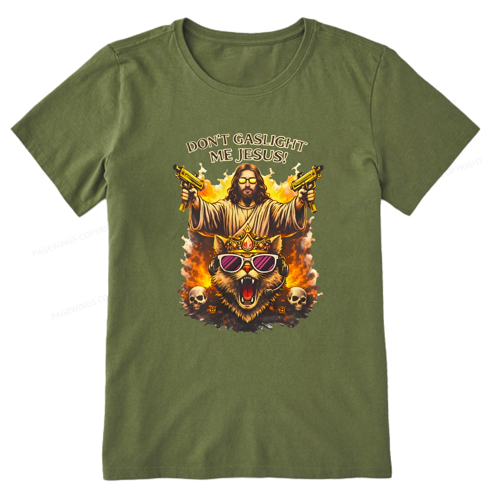 Pagewings Don't Gaslight Me Unisex Classic T-shirt