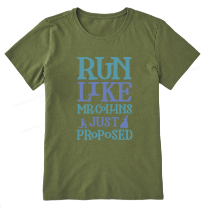 Pagewings Run Like Mr. Collins Unisex Classic T-shirt