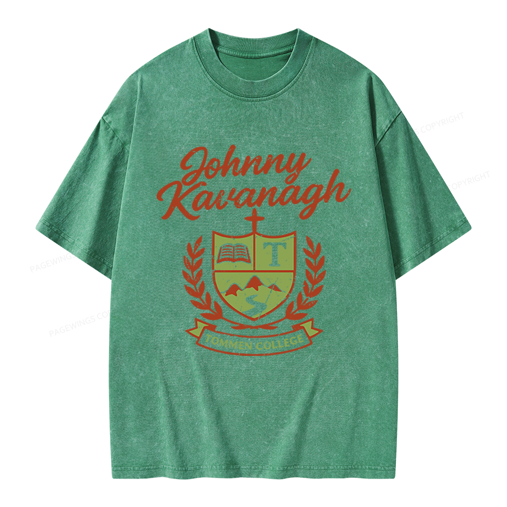 Pagewings Romance Novel Lover Unisex Washed T-shirt