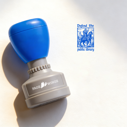 Pagewings Defend the Public Library Stamp