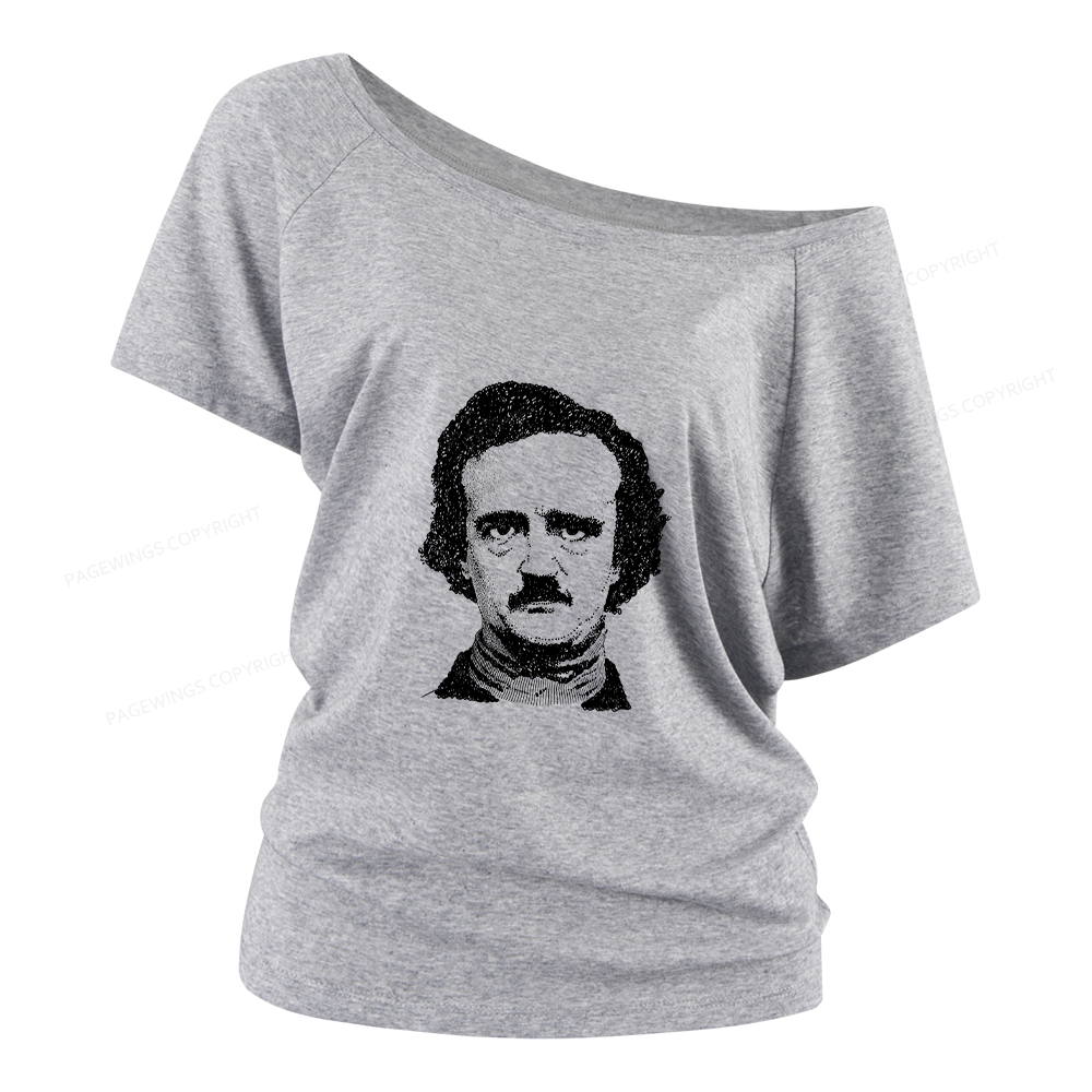 Pagewings Literature Lover Women Off Shoulder T-shirts