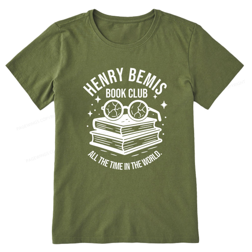 Pagewings Henry Bemis Book Club Unisex Classic T-shirt