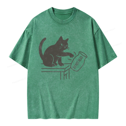 Pagewings Do Not Read Unisex Washed T-shirt