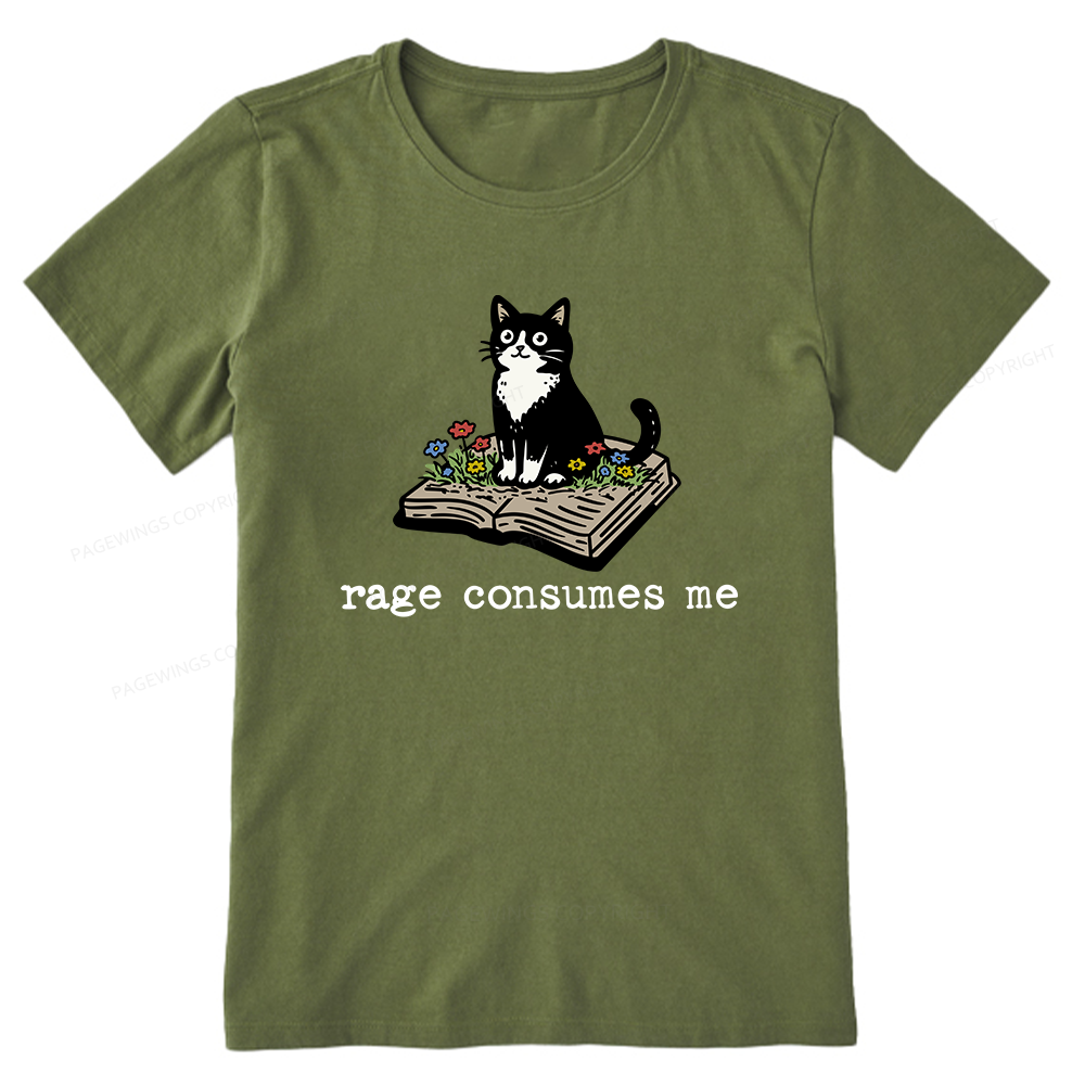 Pagewings Rage Consumes Me Unisex Classic T-shirt