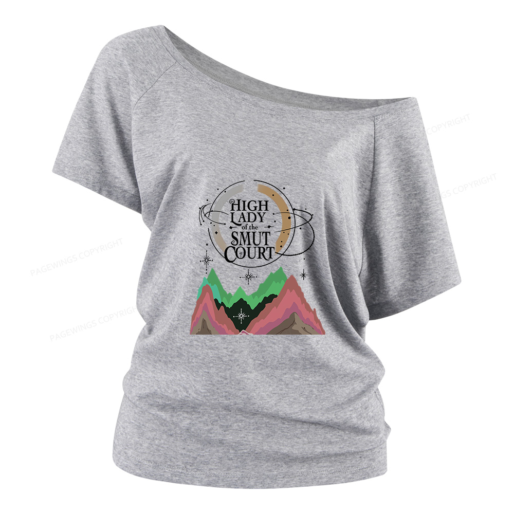 Pagewings High Lady Women Off Shoulder T-shirts