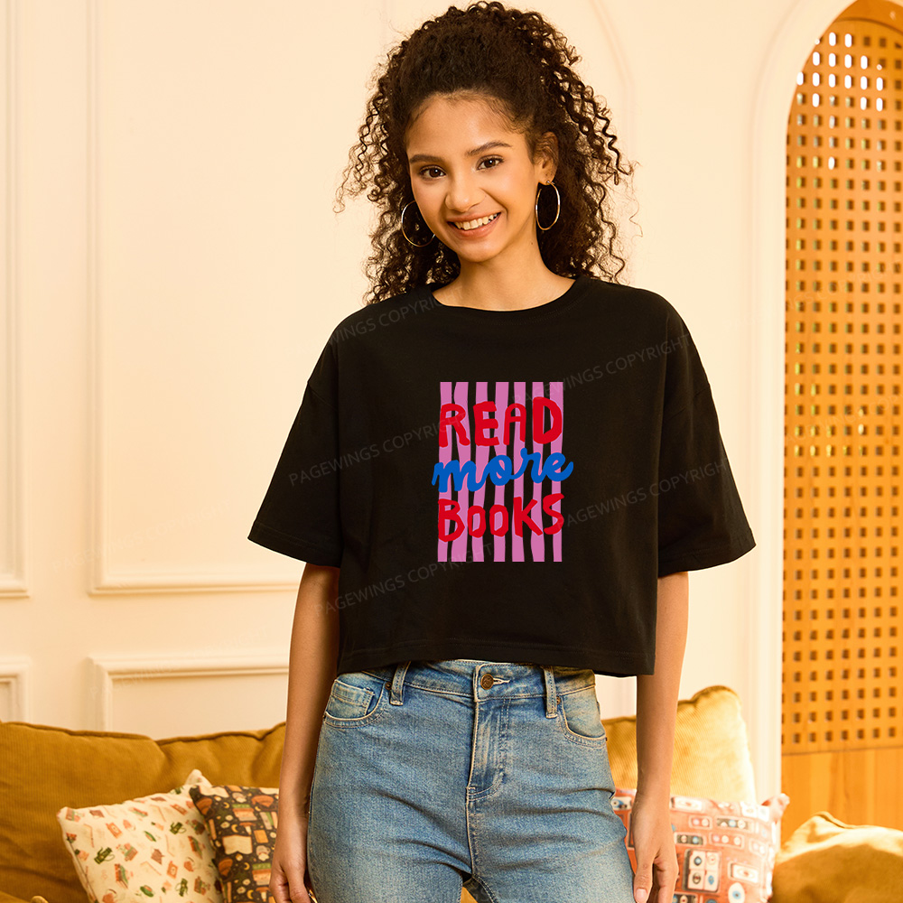 Pagewings Read More Books Women Crop Tops