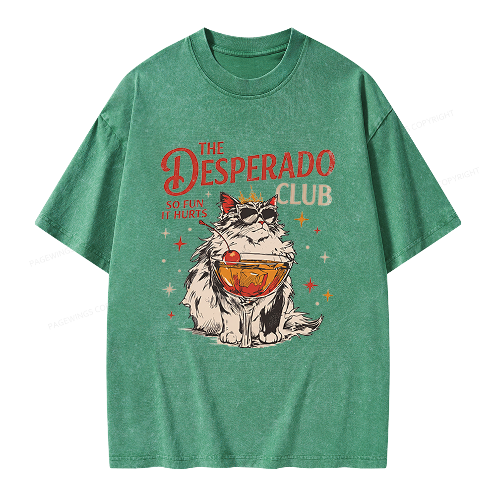 Pagewings Desperado Club Unisex Washed T-shirt