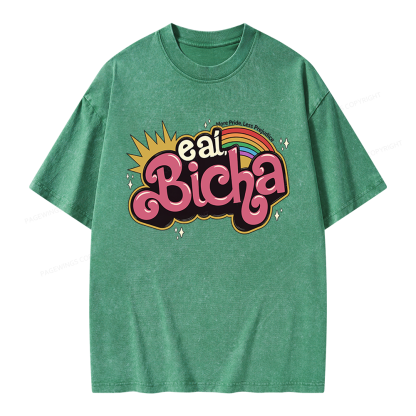 Pagewings More Pride Less Prejudice Unisex Washed T-shirt