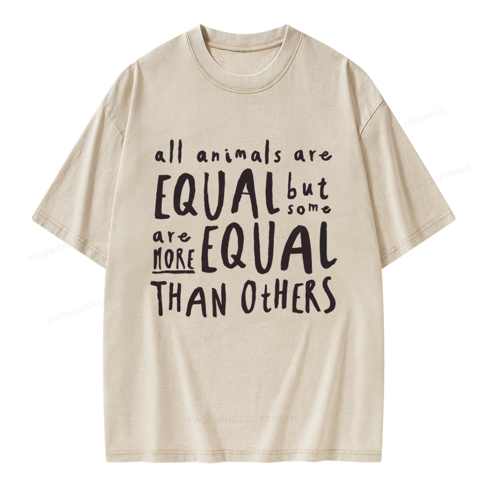 Pagewings Dystopia Unisex Washed T-shirt