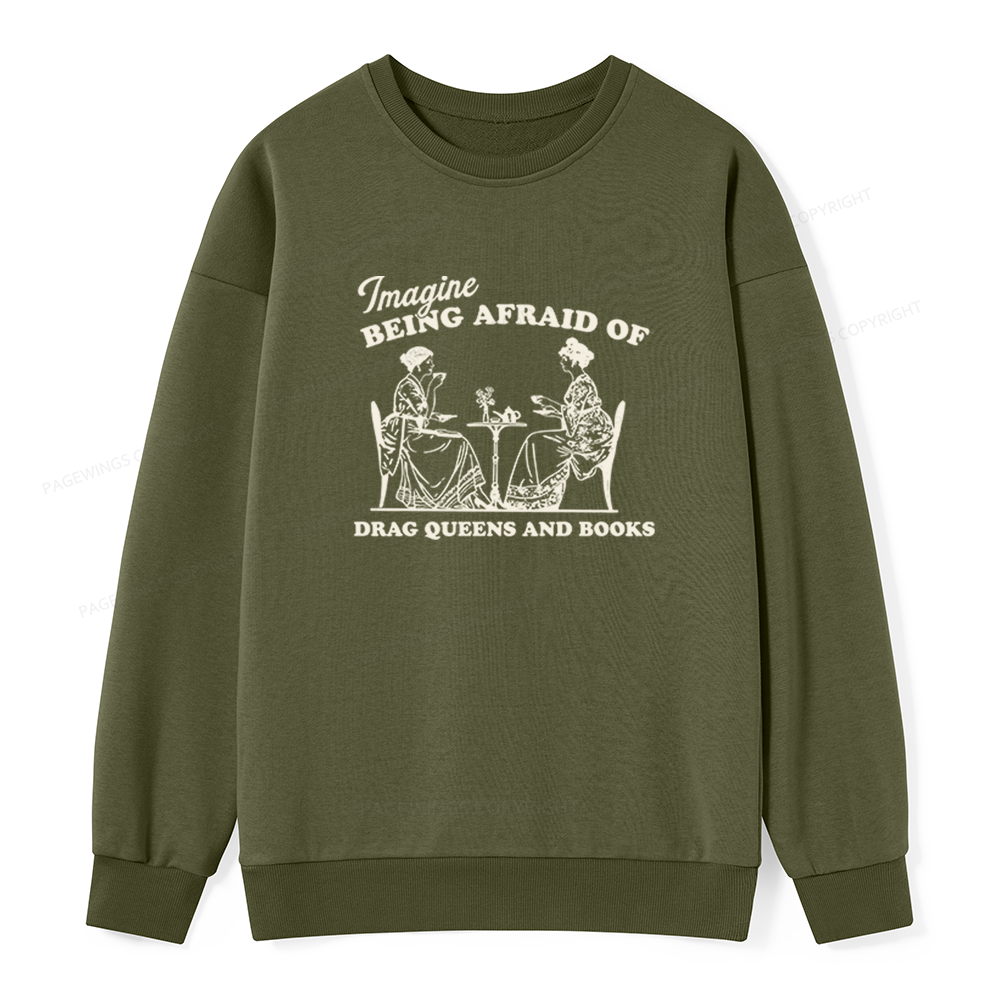 Pagewings Drag Queens Unisex Classic Sweatshirt