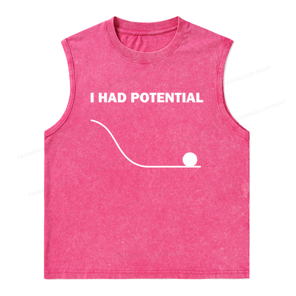 Pagewings Science Fiction Nerd Unisex Washed Tank Top