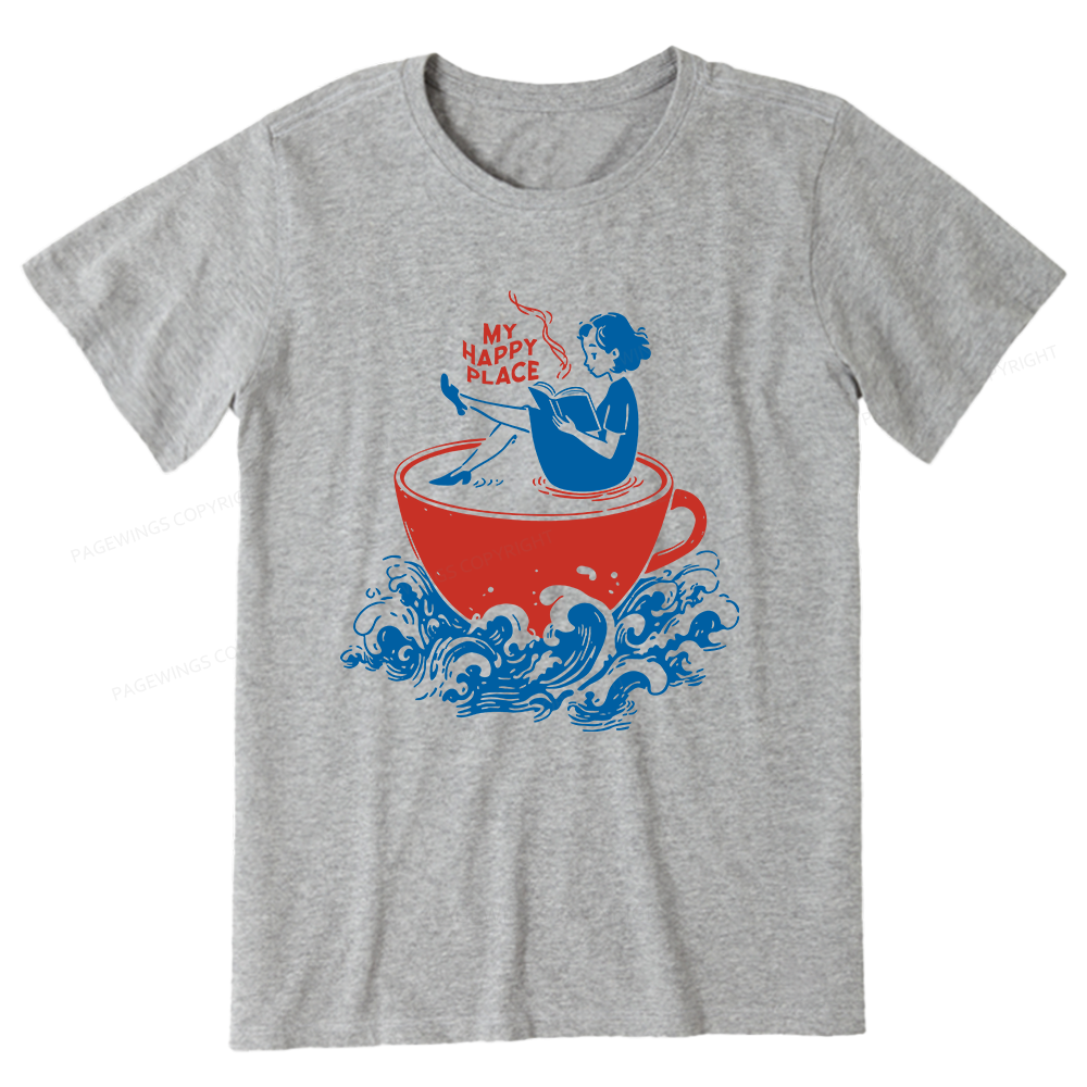 Pagewings My Happy Place Unisex Classic T-shirt
