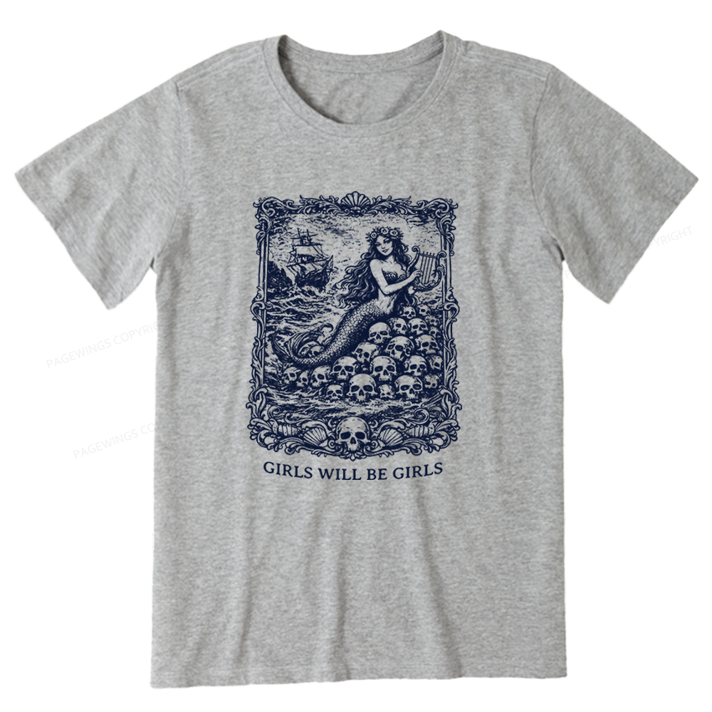 Pagewings Girls Will Be Girls Unisex Classic T-shirt