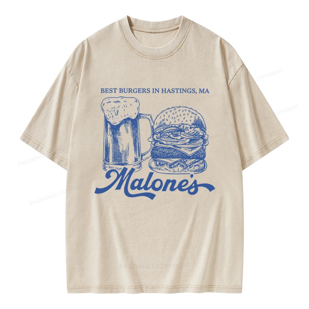 Pagewings Hockey Romance Unisex Washed T-shirt