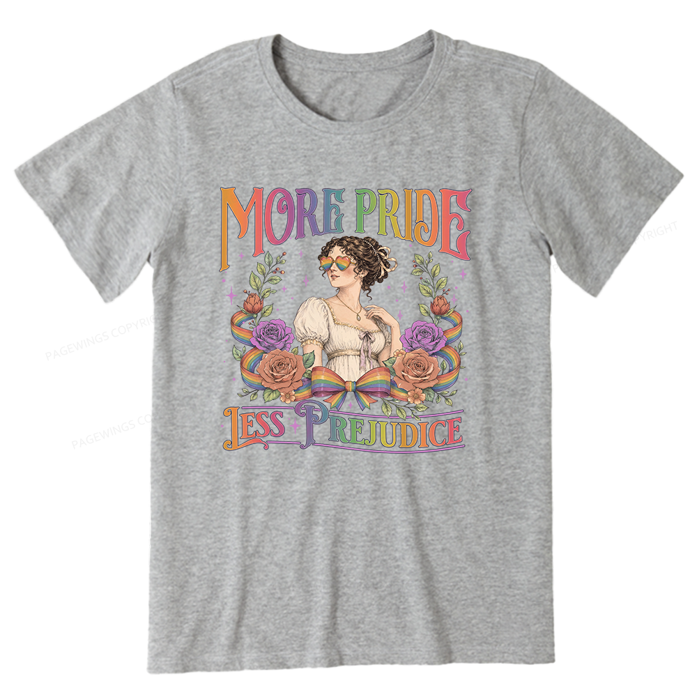Pagewings More Pride Less Prejudice Unisex Classic T-shirt