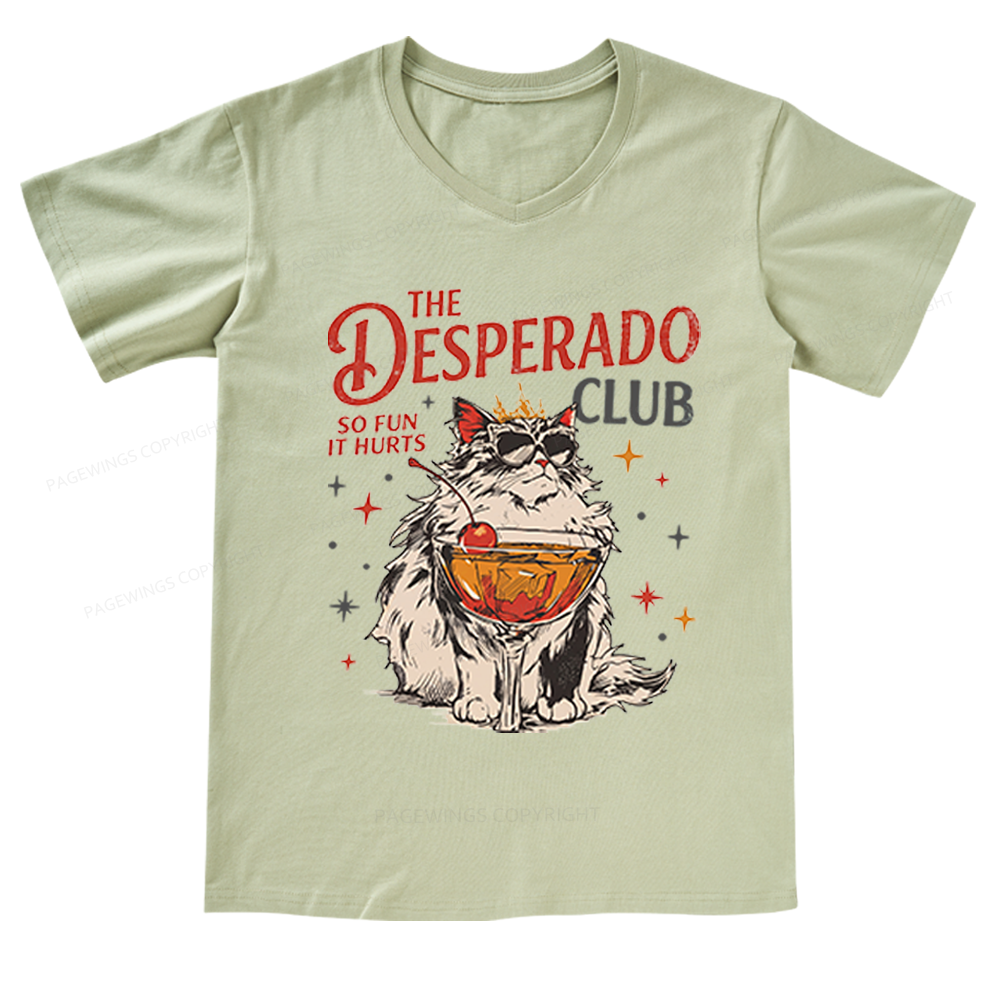 Pagewings Desperado Club V-neck T-shirt