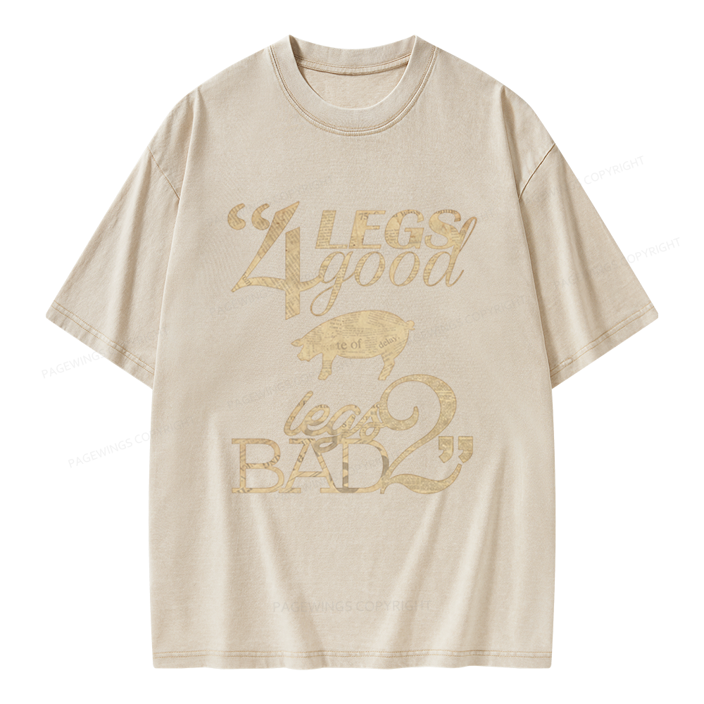 Pagewings Dystopia Unisex Washed T-shirt
