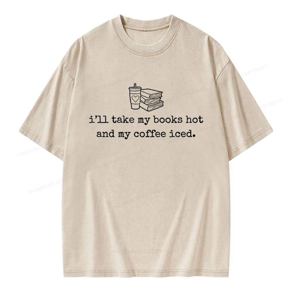 Pagewings Smut Reader Unisex Washed T-shirt