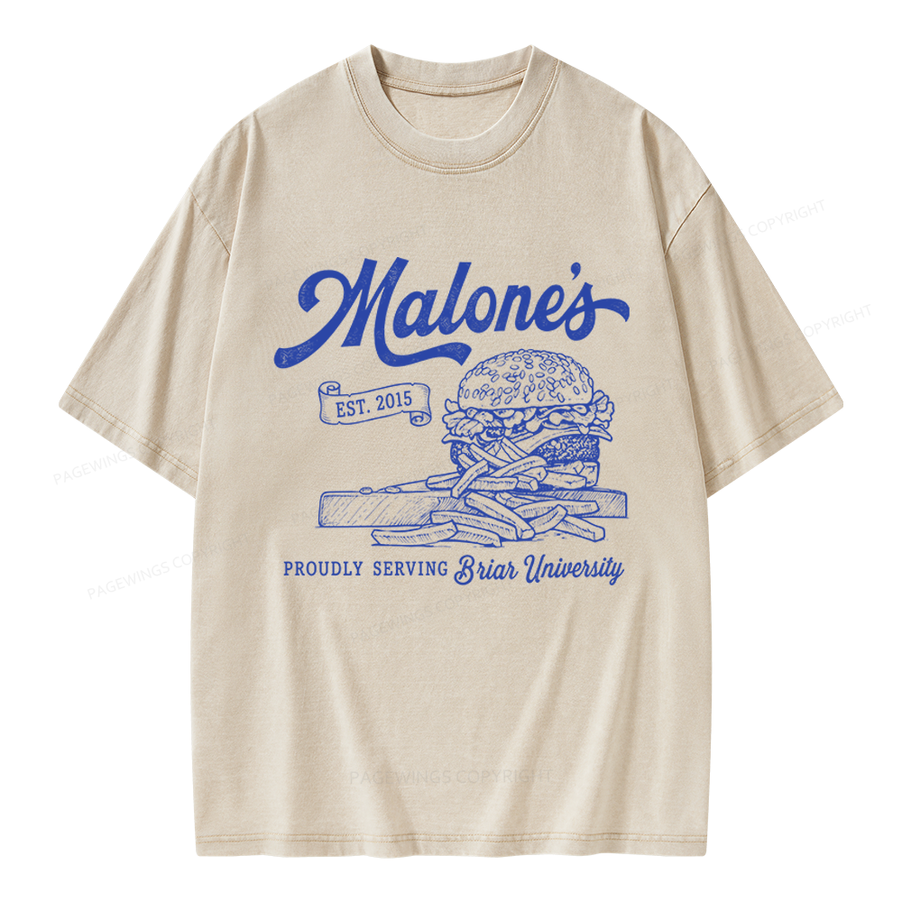 Pagewings Hockey Romance Unisex Washed T-shirt