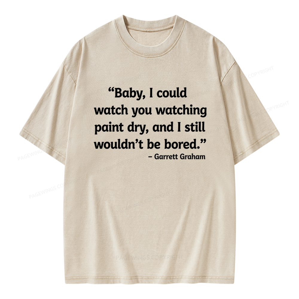 Pagewings Hockey Romance Unisex Washed T-shirt