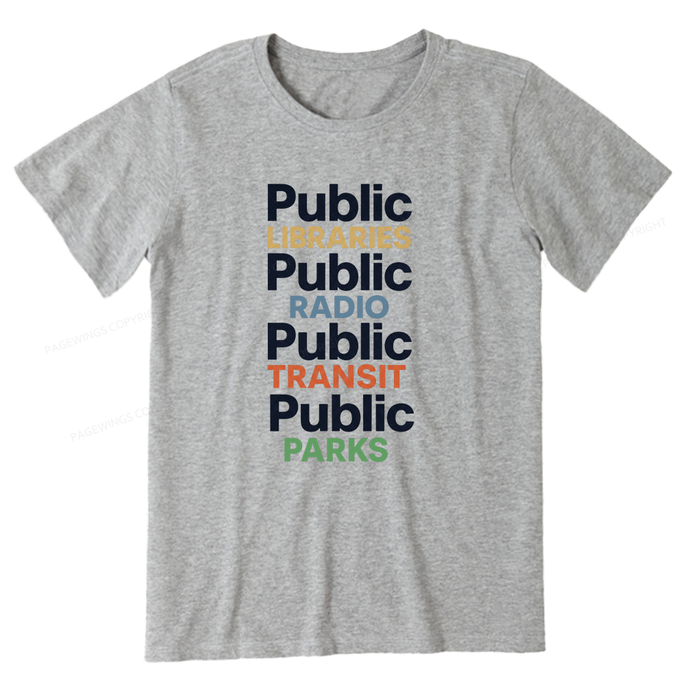Pagewings Public Libraries Unisex Classic T-shirt
