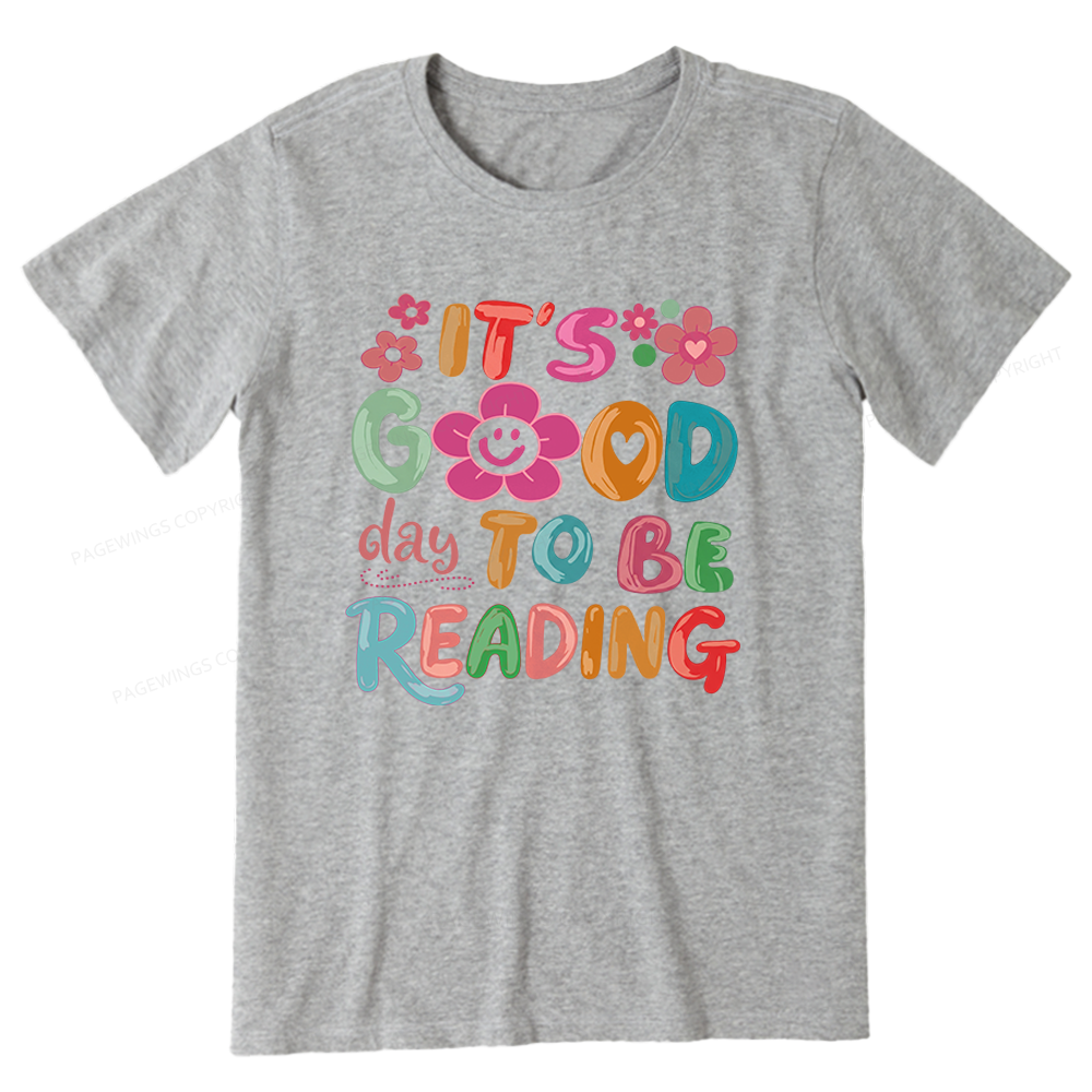 Pagewings It's a Good Day To Be Reading Unisex Classic T-shirt