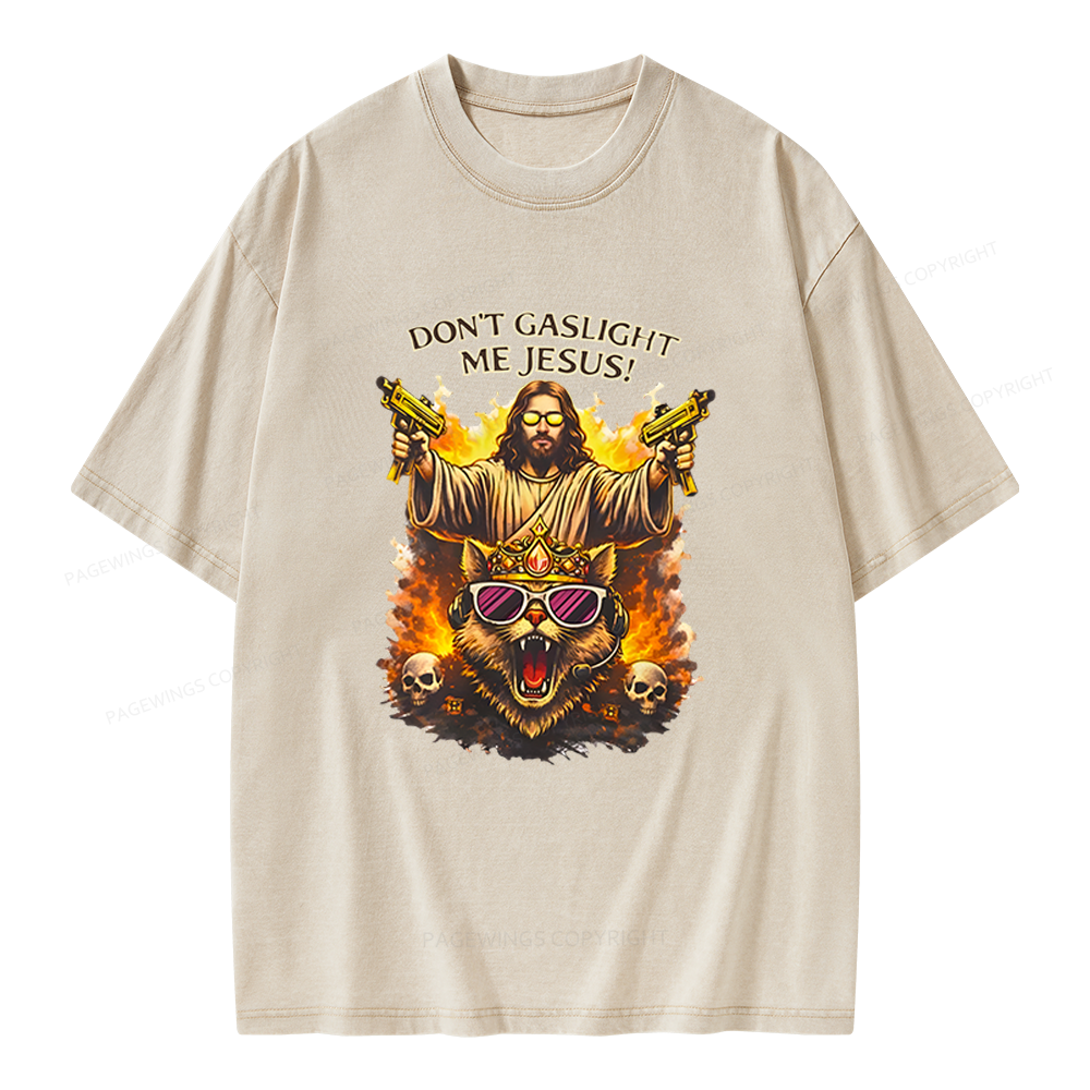 Pagewings Sci‑Fi Nerd Unisex Washed T-shirt